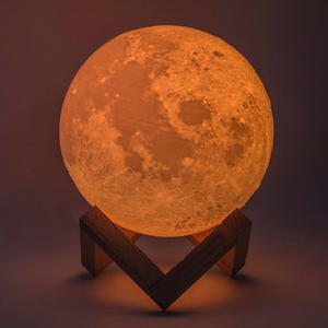 Premium Glow 3D Moon Lamp