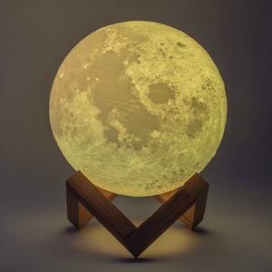Premium Glow 3D Moon Lamp